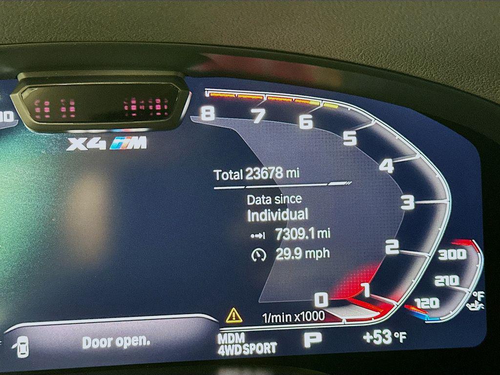 used 2023 BMW X4 M car, priced at $68,980