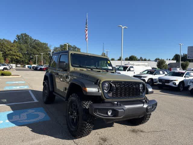 new 2026 Jeep Wrangler car, priced at $53,575