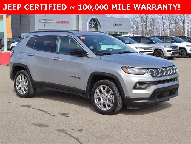 used 2022 Jeep Compass car, priced at $22,871