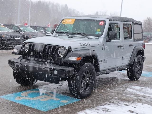 used 2022 Jeep Wrangler Unlimited car, priced at $30,871