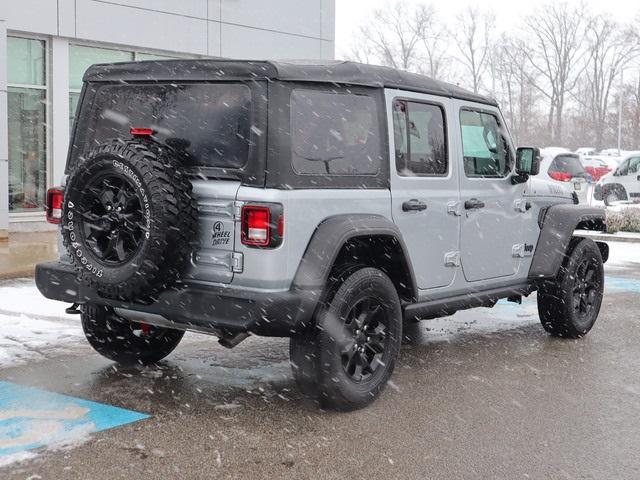 used 2022 Jeep Wrangler Unlimited car, priced at $30,871