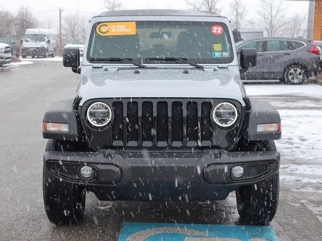 used 2022 Jeep Wrangler Unlimited car, priced at $30,871