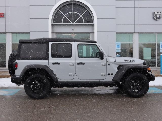 used 2022 Jeep Wrangler Unlimited car, priced at $30,871