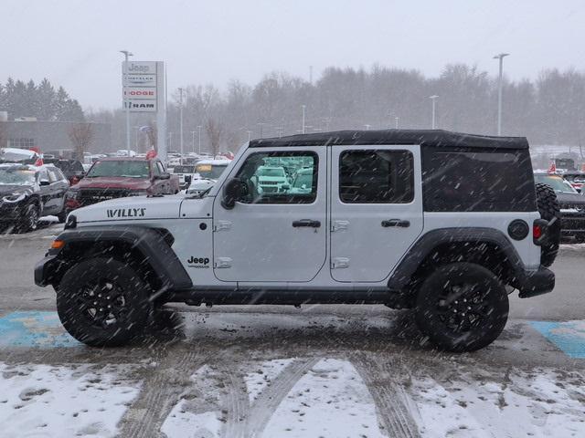 used 2022 Jeep Wrangler Unlimited car, priced at $30,871