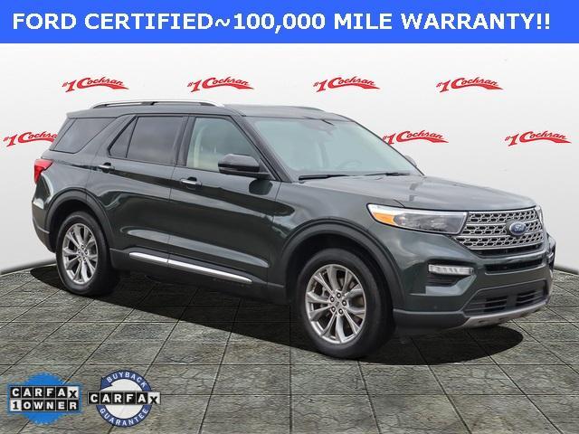 used 2021 Ford Explorer car, priced at $32,121