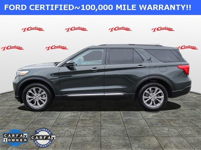 used 2021 Ford Explorer car, priced at $32,121