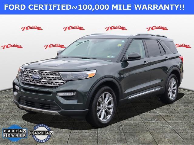 used 2021 Ford Explorer car, priced at $32,121