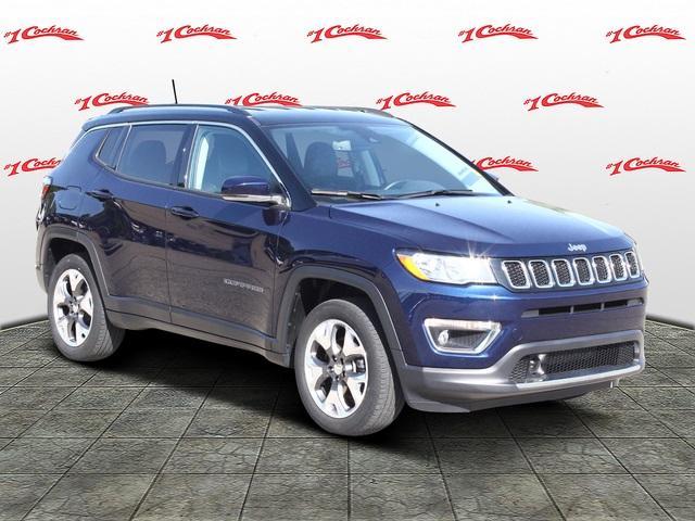 used 2021 Jeep Compass car, priced at $23,463