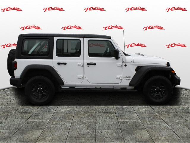 used 2021 Jeep Wrangler Unlimited car, priced at $24,487