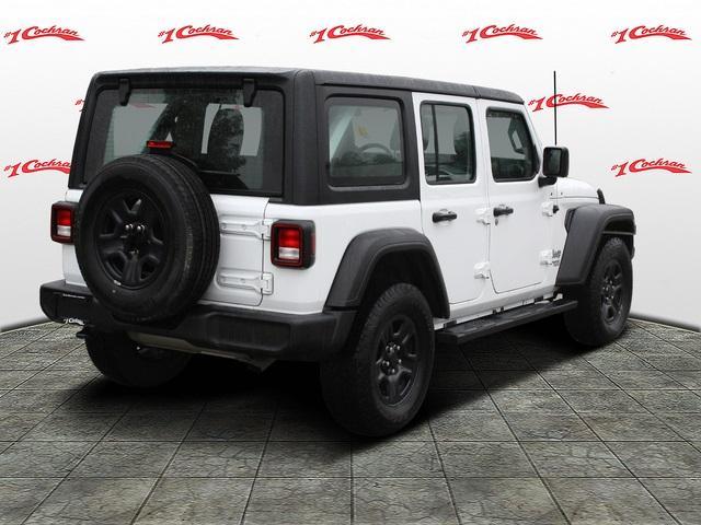 used 2021 Jeep Wrangler Unlimited car, priced at $24,487