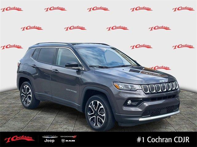 used 2022 Jeep Compass car, priced at $22,958