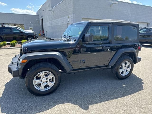 used 2023 Jeep Wrangler car, priced at $34,596