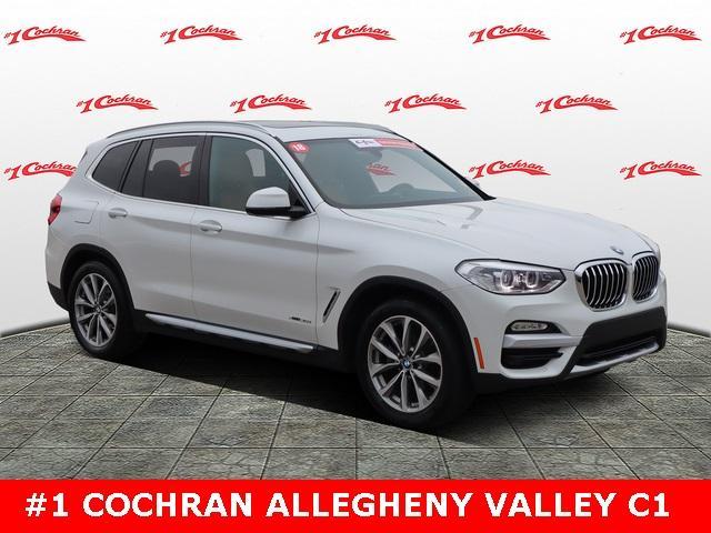 used 2018 BMW X3 car, priced at $17,758