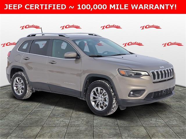 used 2021 Jeep Cherokee car, priced at $24,087