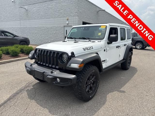 used 2021 Jeep Wrangler Unlimited car, priced at $34,998