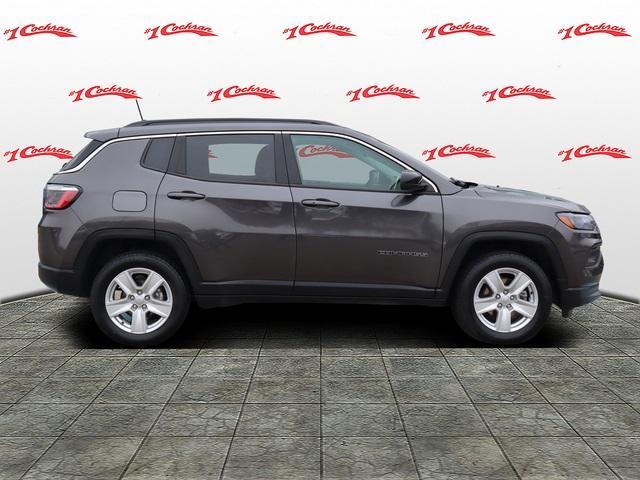 used 2022 Jeep Compass car, priced at $21,658