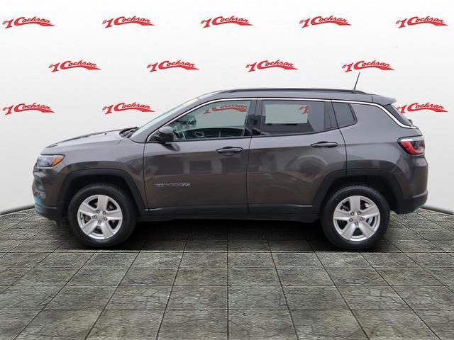 used 2022 Jeep Compass car, priced at $21,658