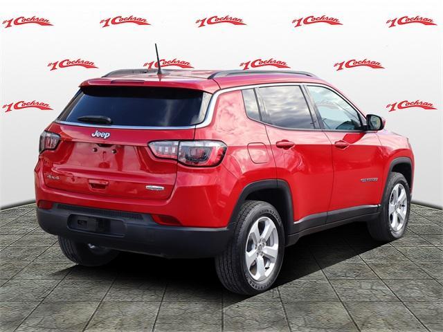 used 2021 Jeep Compass car, priced at $21,627