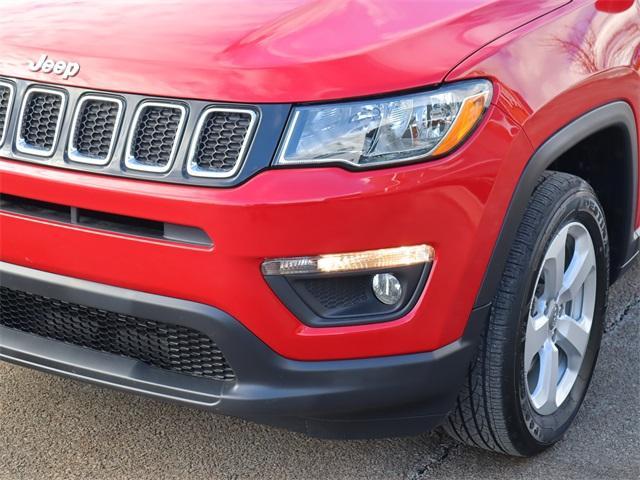 used 2021 Jeep Compass car, priced at $21,627