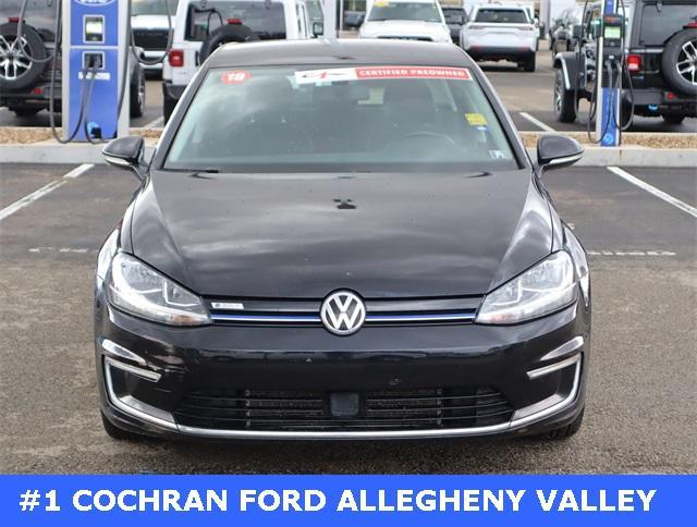 used 2019 Volkswagen e-Golf car, priced at $15,123