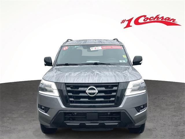 used 2021 Nissan Armada car, priced at $30,716