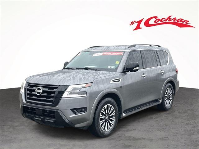 used 2021 Nissan Armada car, priced at $30,716