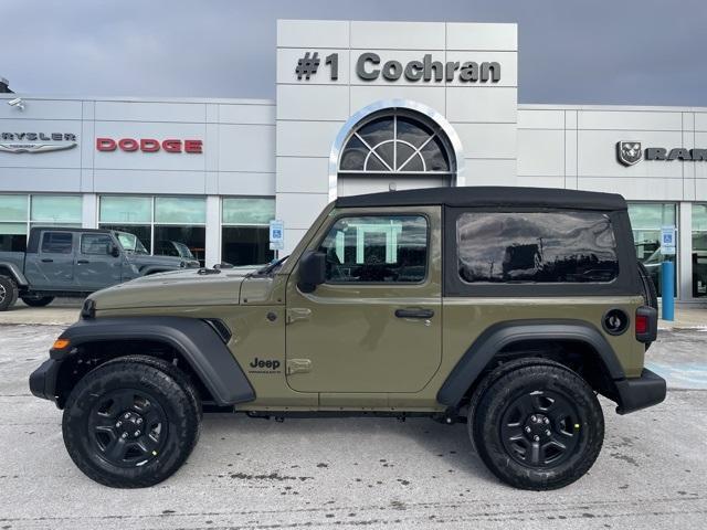 new 2025 Jeep Wrangler car, priced at $31,100