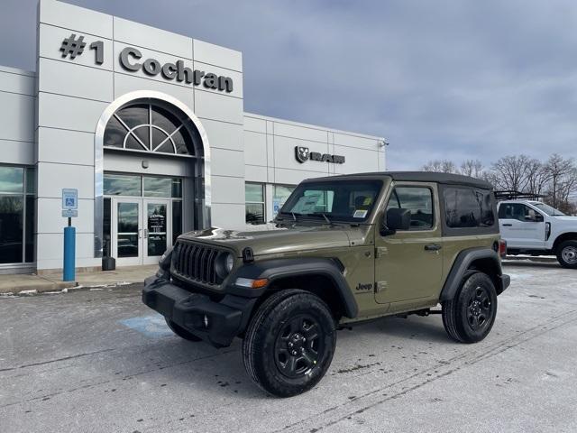 new 2025 Jeep Wrangler car, priced at $32,850