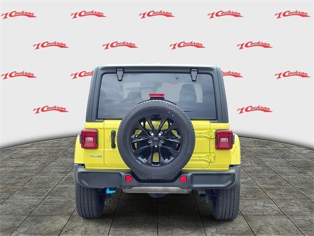used 2022 Jeep Wrangler Unlimited 4xe car, priced at $34,985