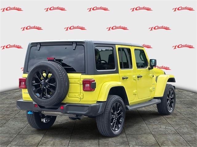 used 2022 Jeep Wrangler Unlimited 4xe car, priced at $34,985