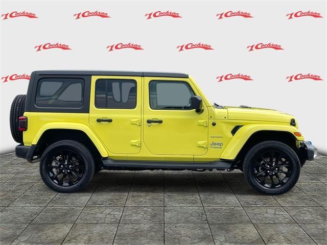 used 2022 Jeep Wrangler Unlimited 4xe car, priced at $34,985