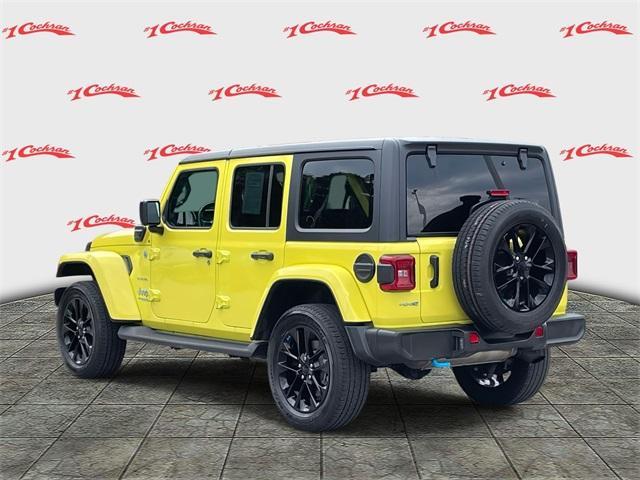 used 2022 Jeep Wrangler Unlimited 4xe car, priced at $34,985
