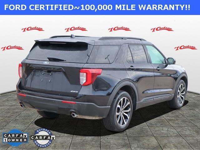 used 2022 Ford Explorer car, priced at $34,093