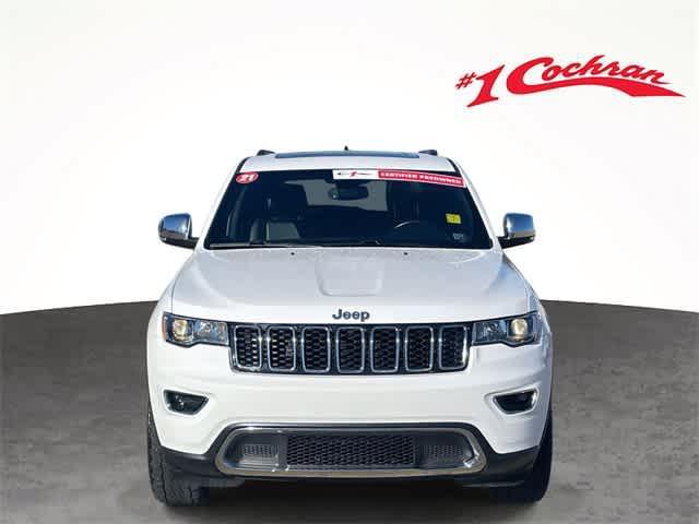used 2021 Jeep Grand Cherokee car, priced at $21,727