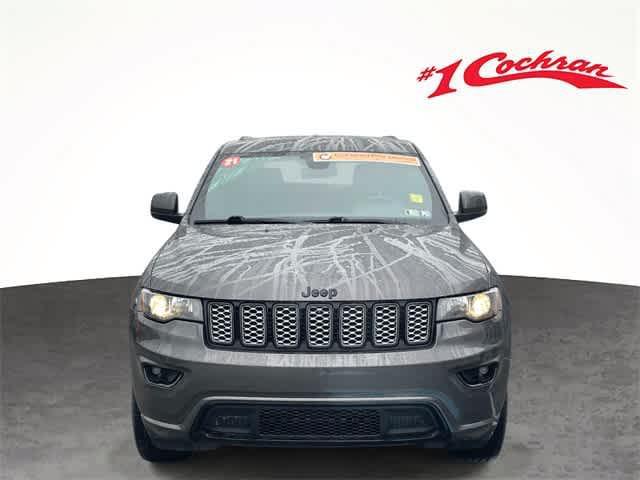 used 2021 Jeep Grand Cherokee car, priced at $25,387