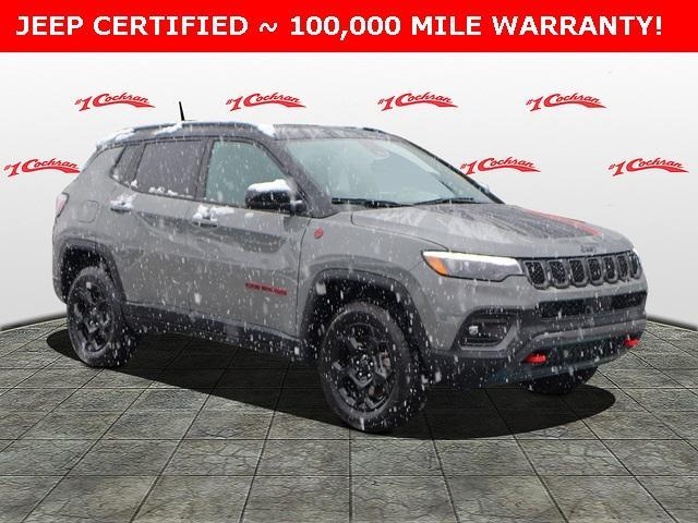 used 2023 Jeep Compass car, priced at $27,971