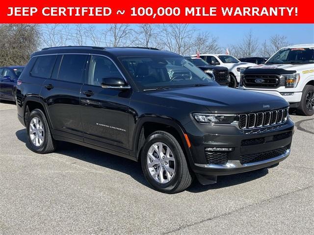 used 2022 Jeep Grand Cherokee L car, priced at $34,450