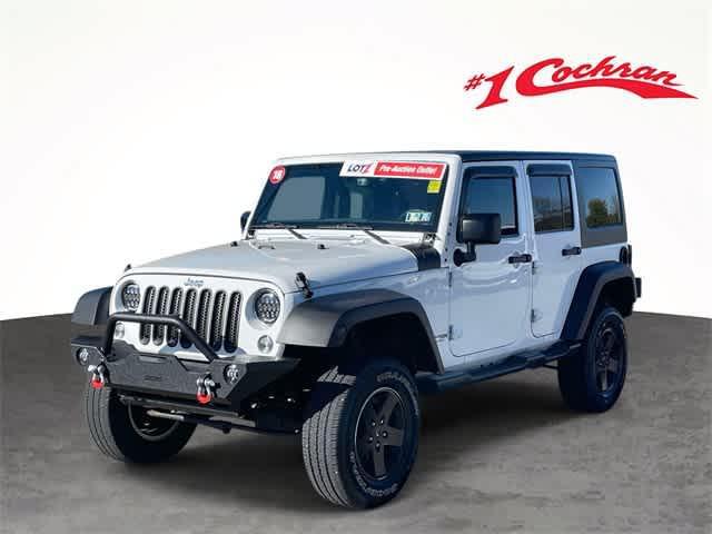 used 2018 Jeep Wrangler JK Unlimited car, priced at $18,487