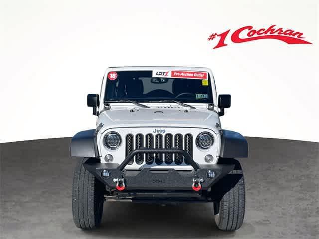 used 2018 Jeep Wrangler JK Unlimited car, priced at $18,487
