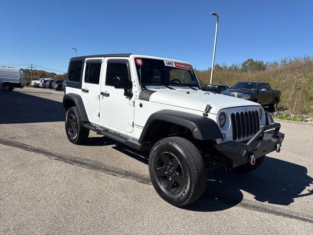 used 2018 Jeep Wrangler JK Unlimited car, priced at $19,729