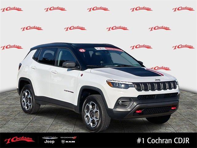 used 2022 Jeep Compass car, priced at $23,584
