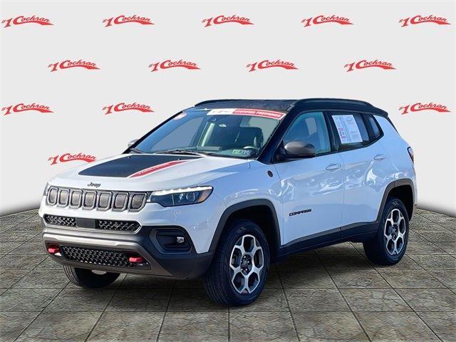 used 2022 Jeep Compass car, priced at $23,584