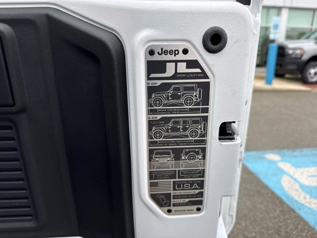 new 2026 Jeep Wrangler car, priced at $42,930