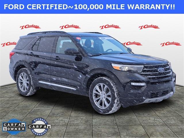 used 2021 Ford Explorer car, priced at $29,837