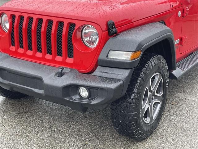 used 2018 Jeep Wrangler Unlimited car, priced at $19,839