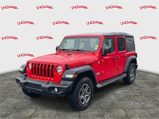used 2018 Jeep Wrangler Unlimited car, priced at $19,839