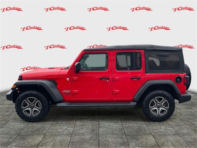 used 2018 Jeep Wrangler Unlimited car, priced at $19,839