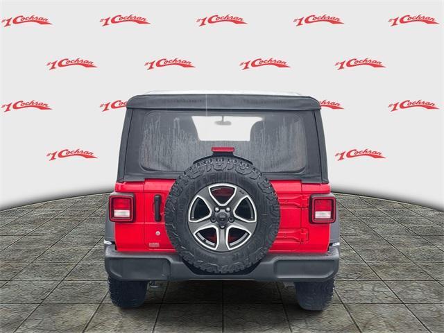 used 2018 Jeep Wrangler Unlimited car, priced at $19,839