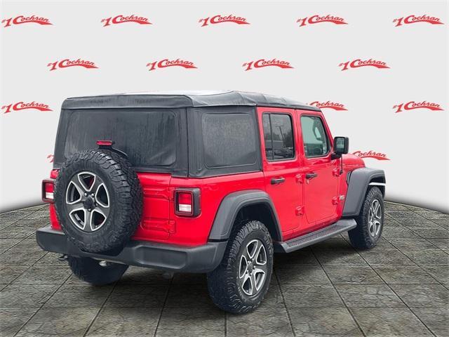 used 2018 Jeep Wrangler Unlimited car, priced at $19,839