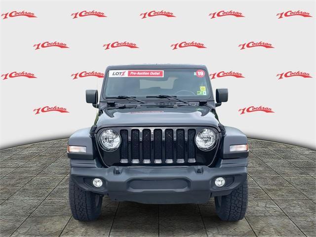 used 2019 Jeep Wrangler car, priced at $18,987